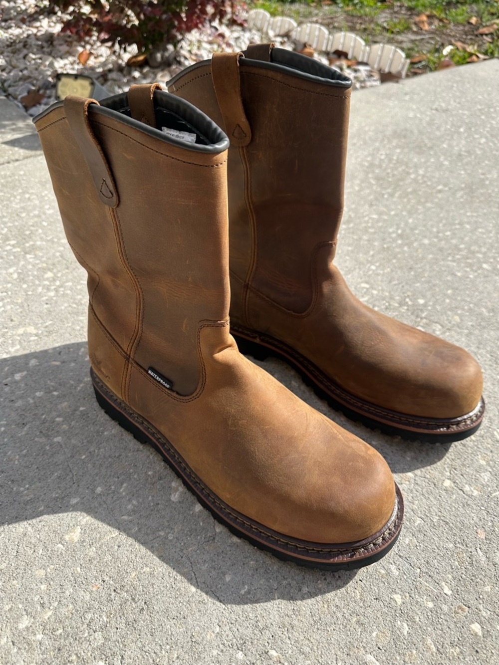 Thorogood Men's V-Series 11" Composite Toe Waterproof Wellington 804-3239 Sz 14